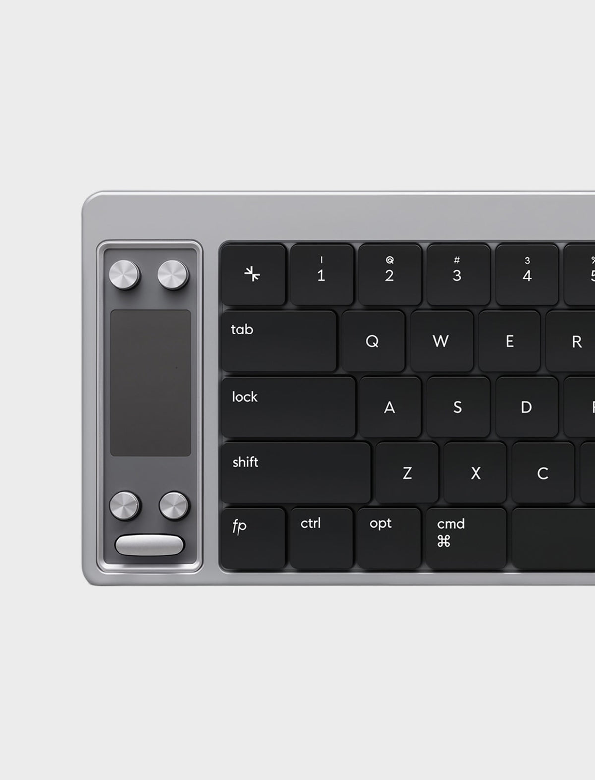 Compact Keyboard with Screen